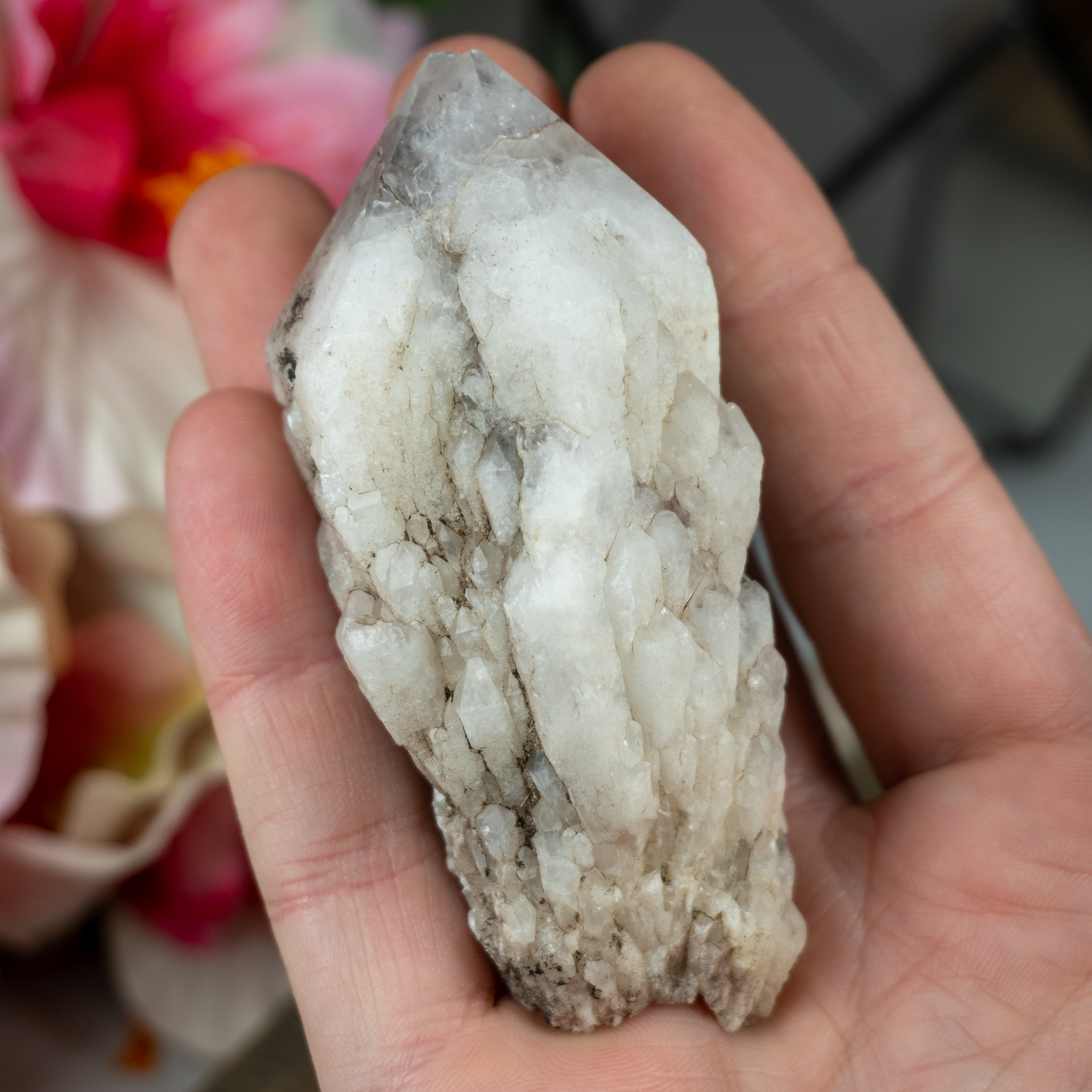 Medium Candle Quartz The Crystal Council