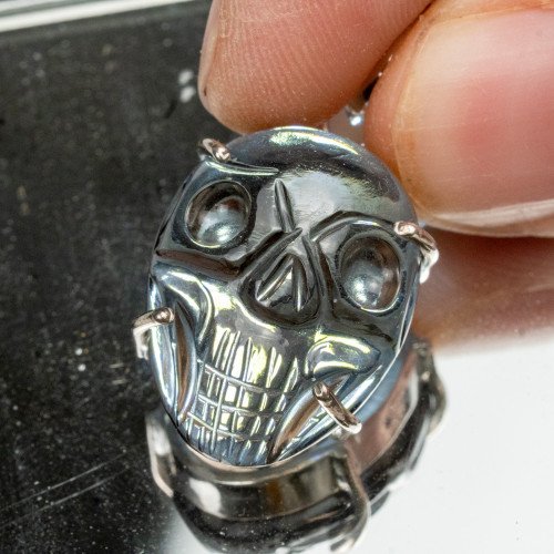 Colombianite Skull Necklace #1