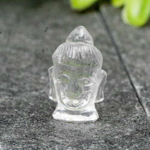 Colombian Quartz Buddha Head #6