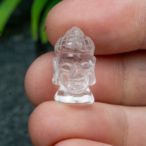 Colombian Quartz Buddha Head #5
