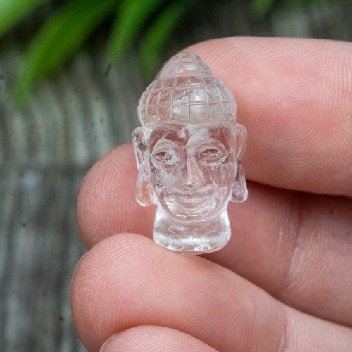 Colombian Quartz Buddha Head #4