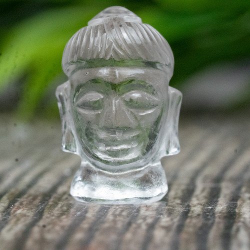 Colombian Quartz Buddha Head #3