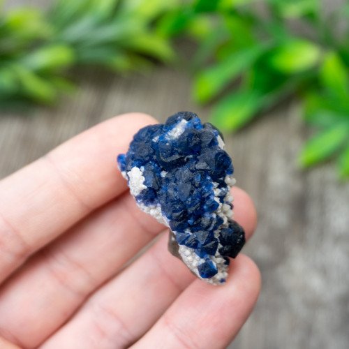 Mongolian Blueberry Fluorite #8