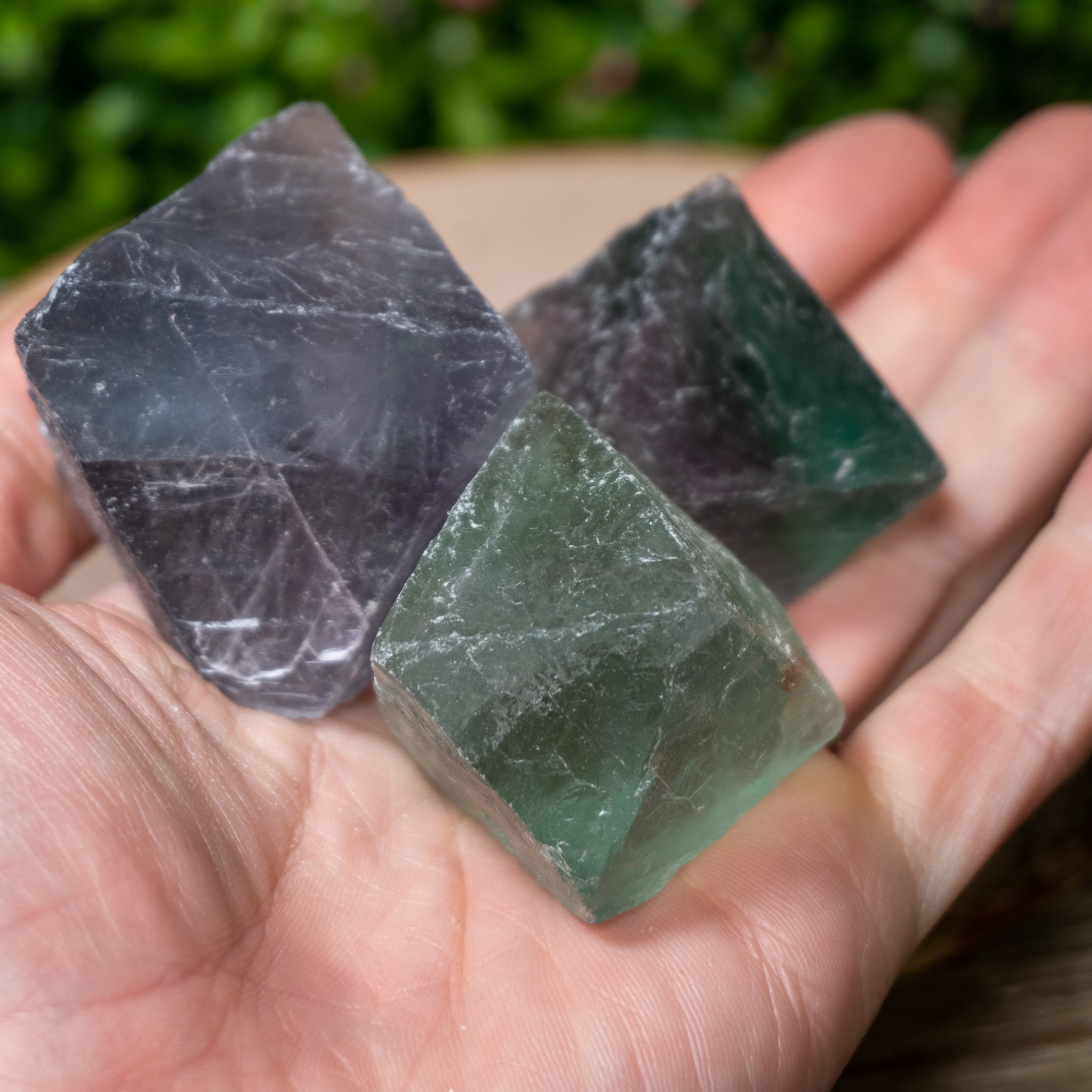 Fluorite Octohedron