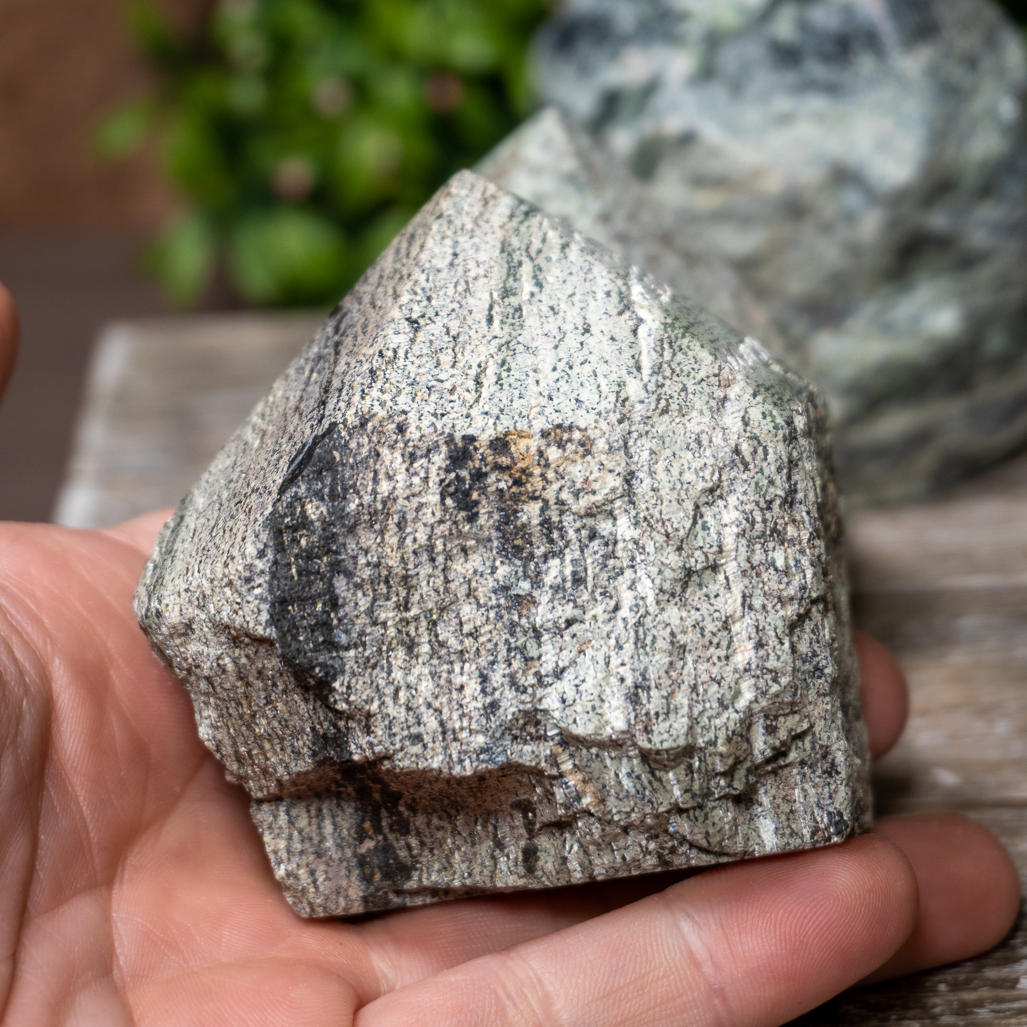 Green Tiger Eye Point The Crystal Council