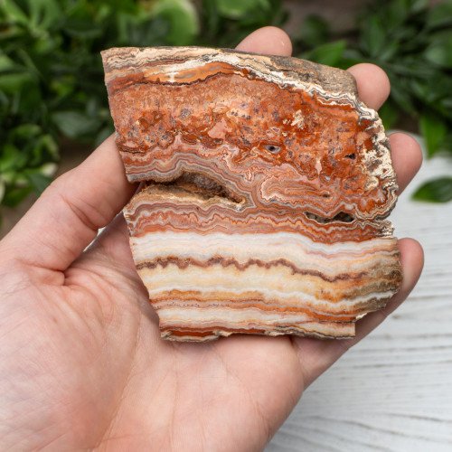 Pink Lace Chalcedony Slab #4