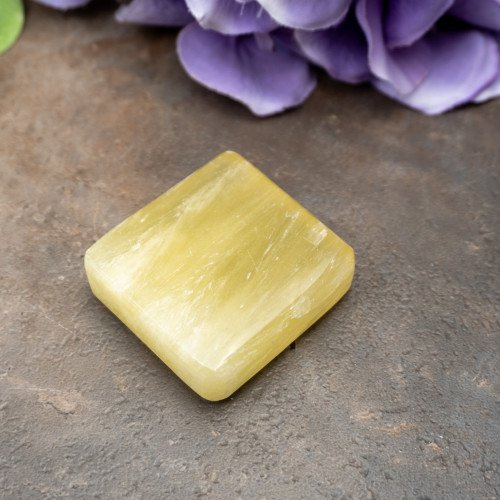 Lemon Calcite Square #2