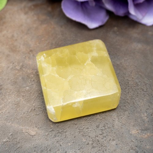 Lemon Calcite Square #1
