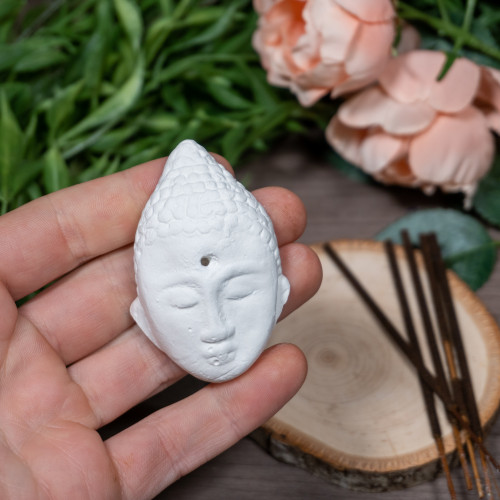 Buddha Head Incense Holder with Wildberry Incense