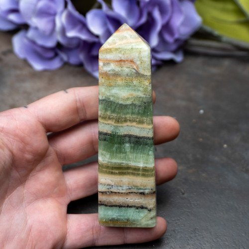 Kiwi Calcite Tower #4