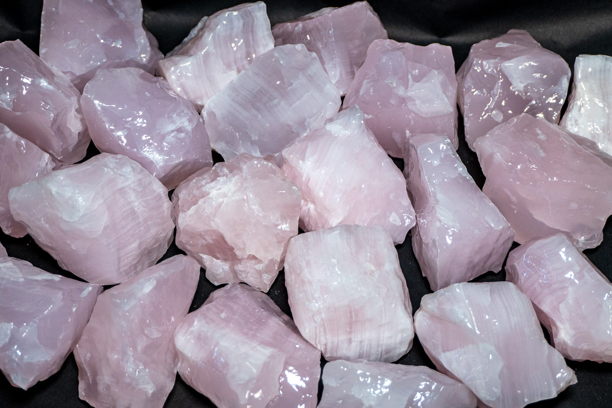 Choose How Many Grade A+ Pink Calcite 2" Rough Natural Pink Calcite Stones 