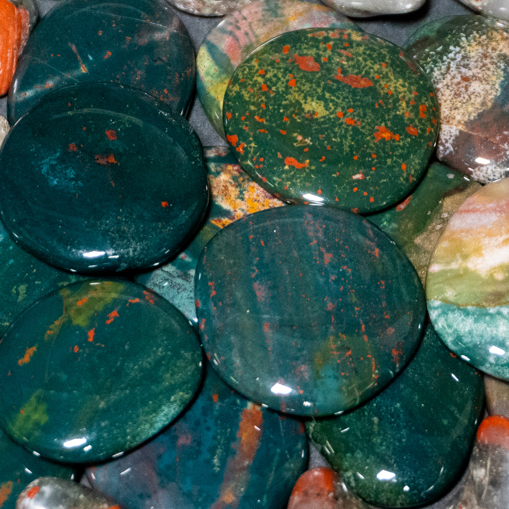Small Bloodstone Palmstone
