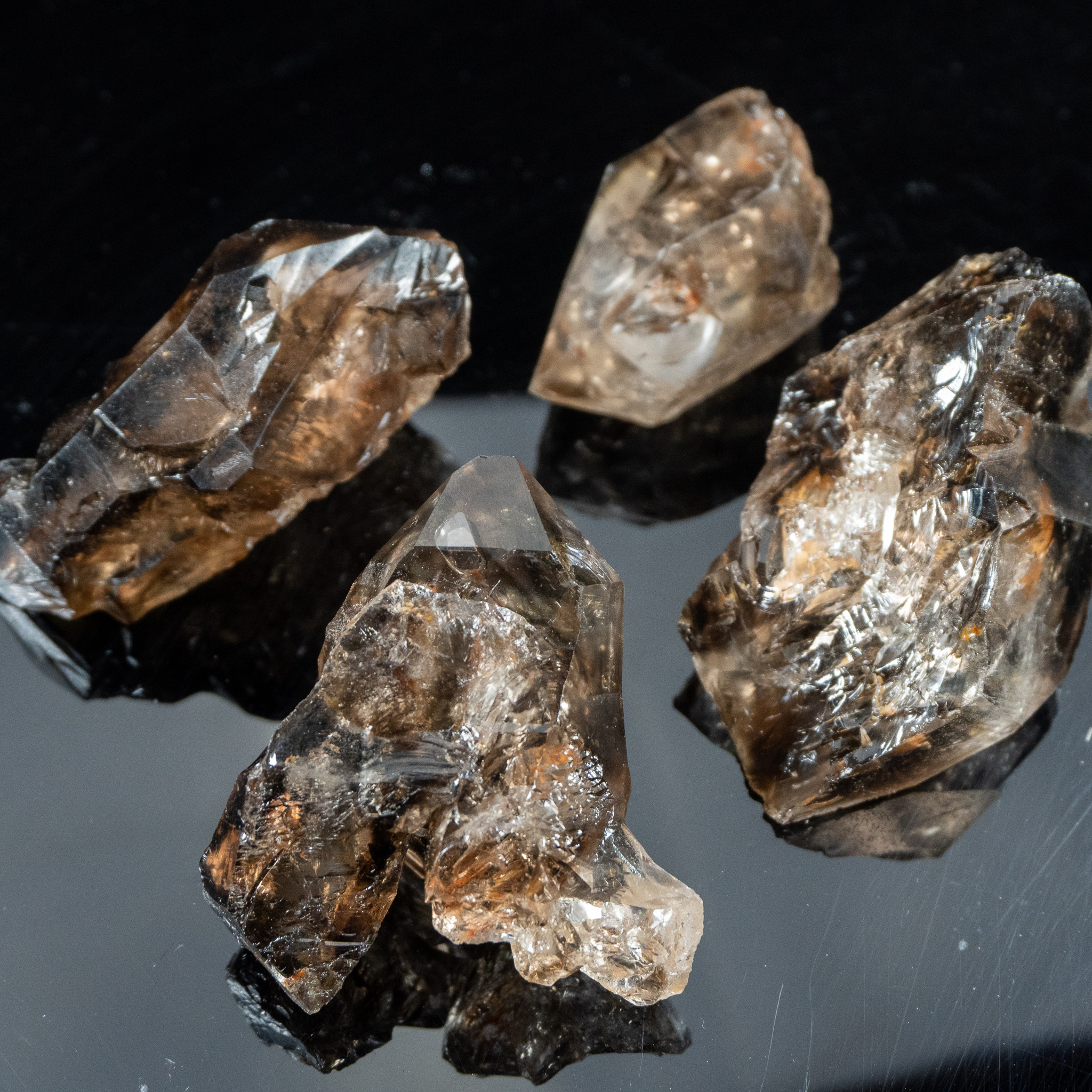 Small Raw Elestial Smoky Quartz