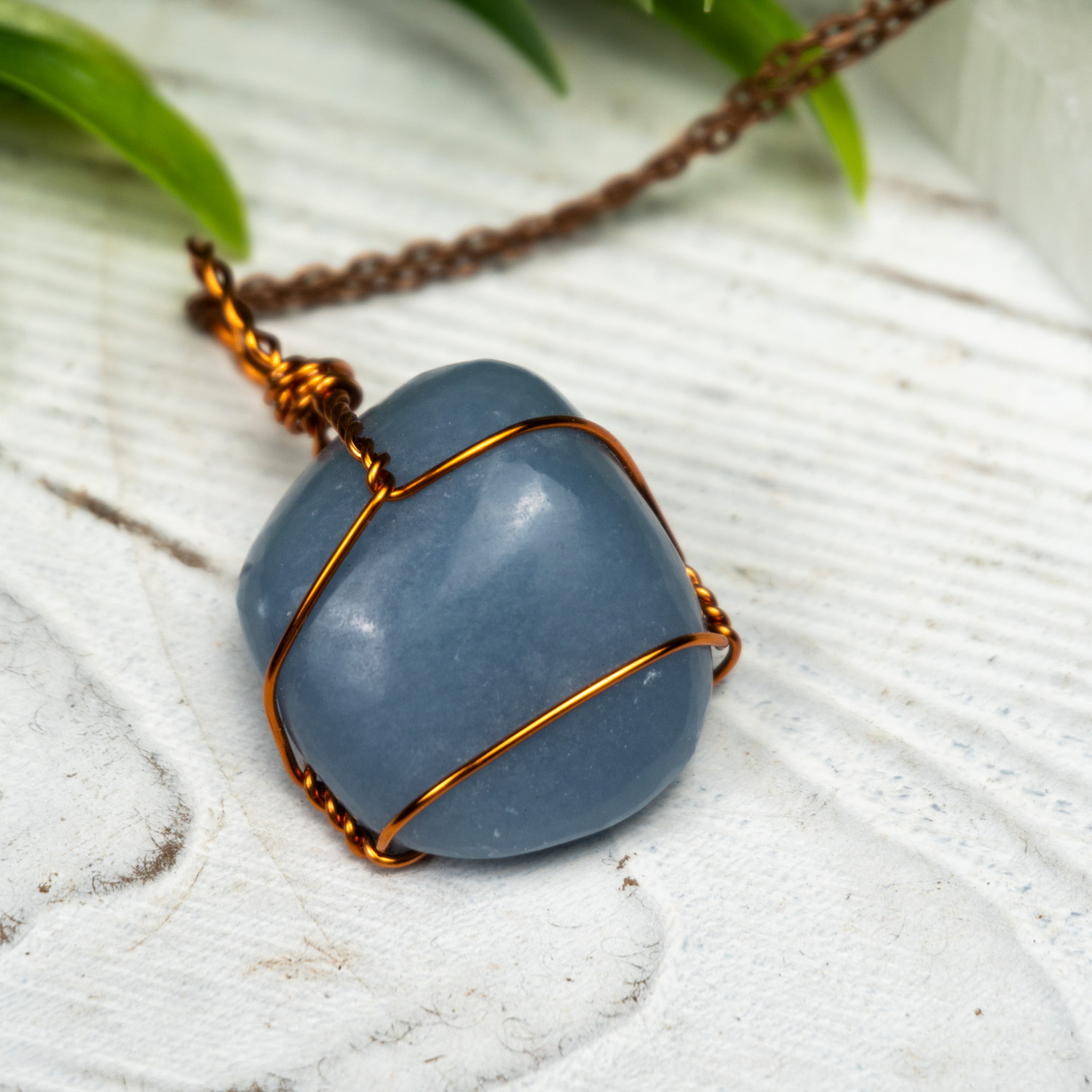 Angelite Wire Wrap #1