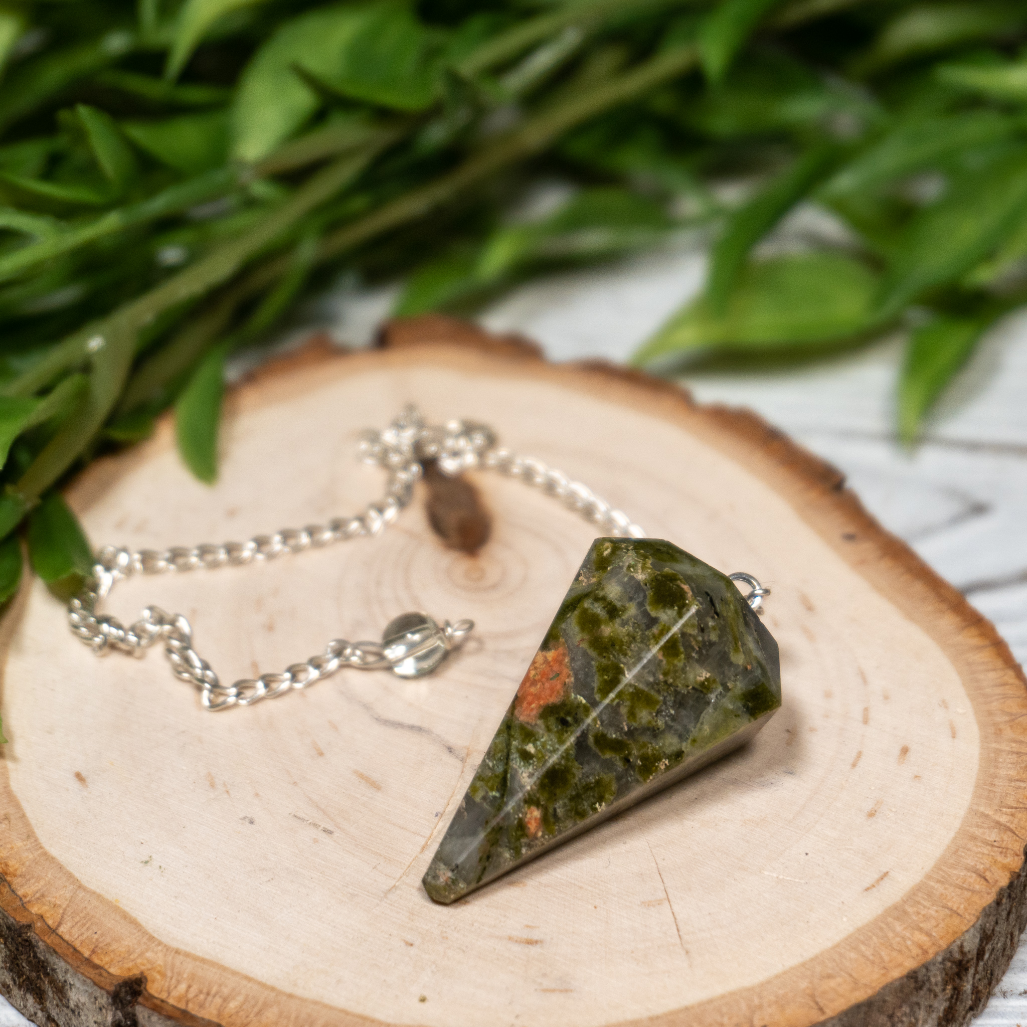 Unakite Pendulum