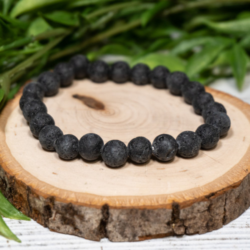 Lava Rock Bracelet The Crystal Council