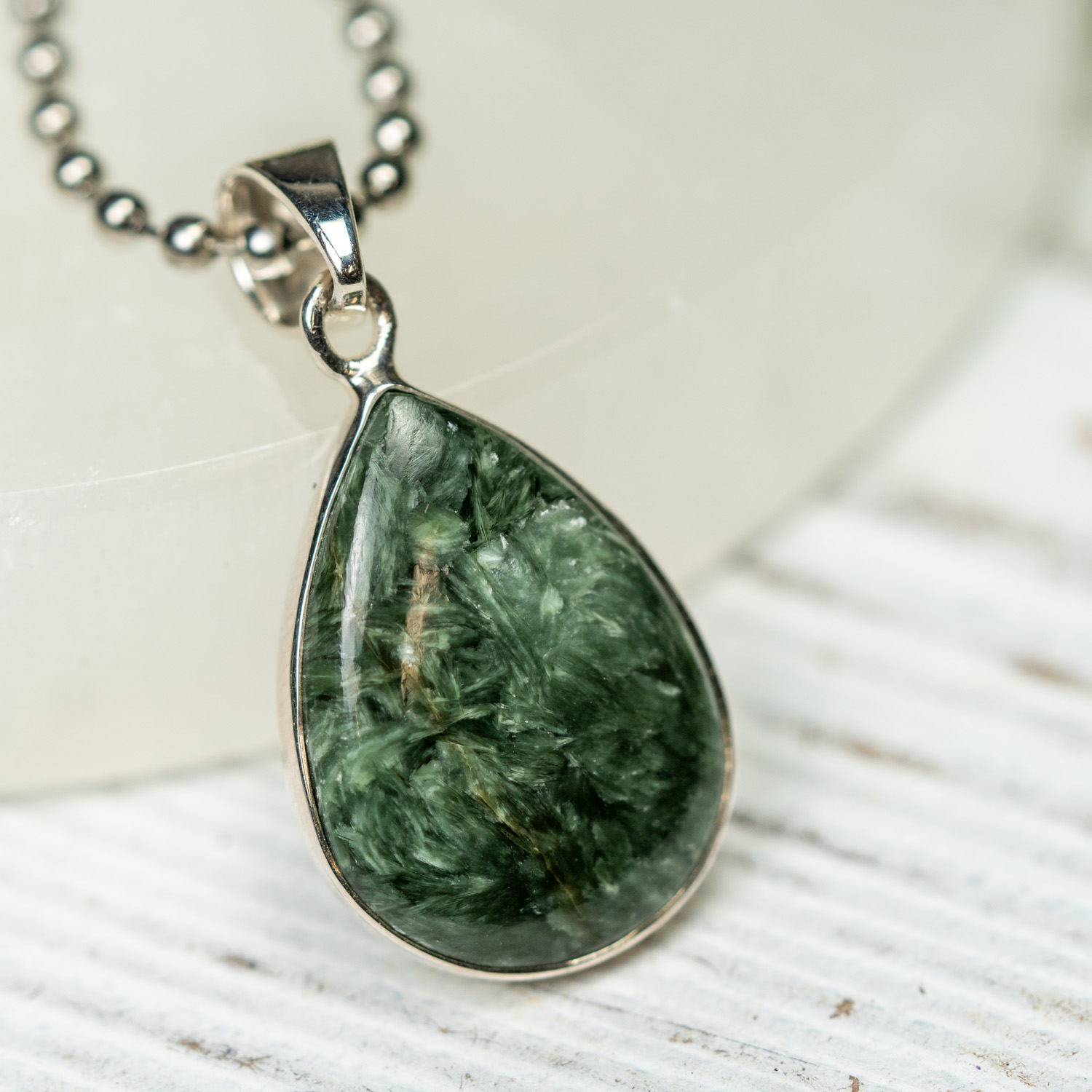 Seraphinite Pendant #3