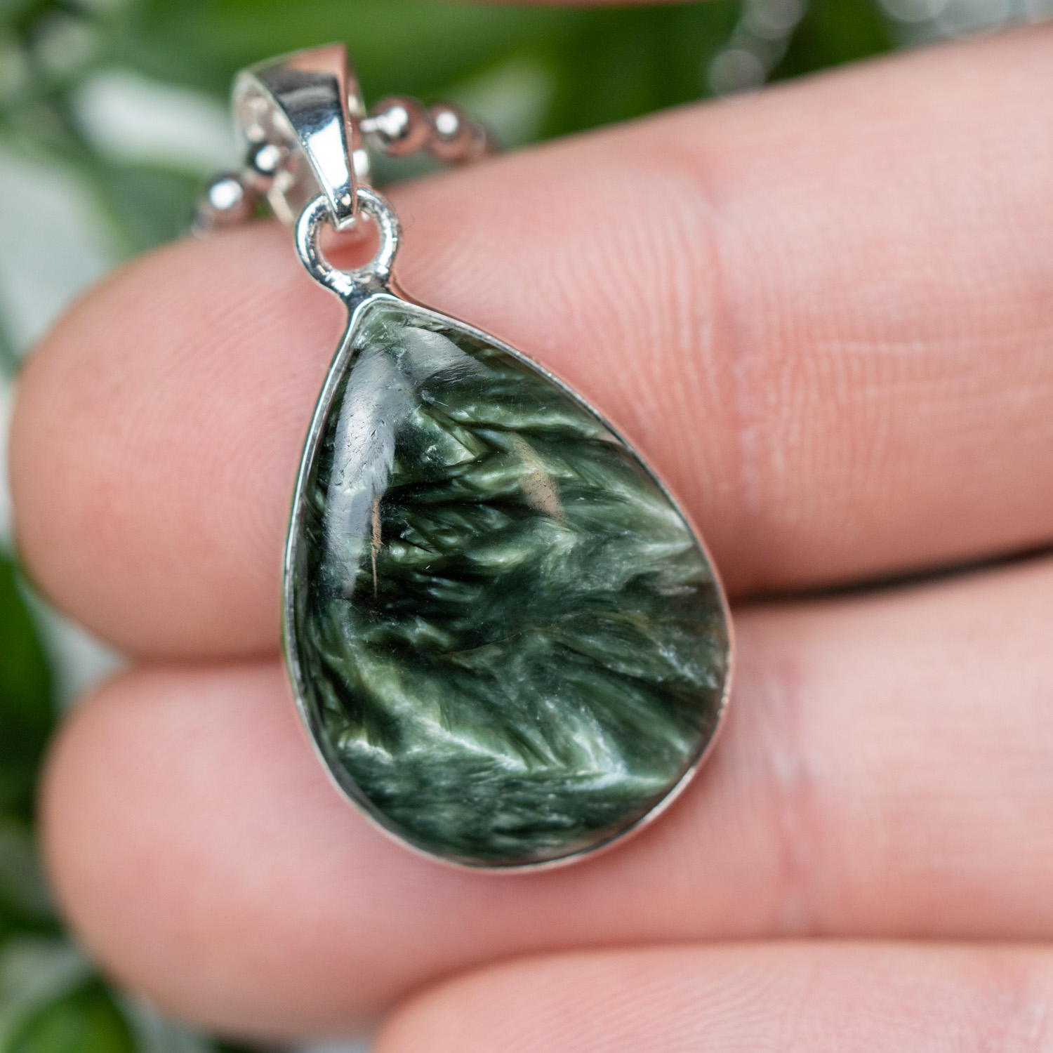 Seraphinite Pendant #2