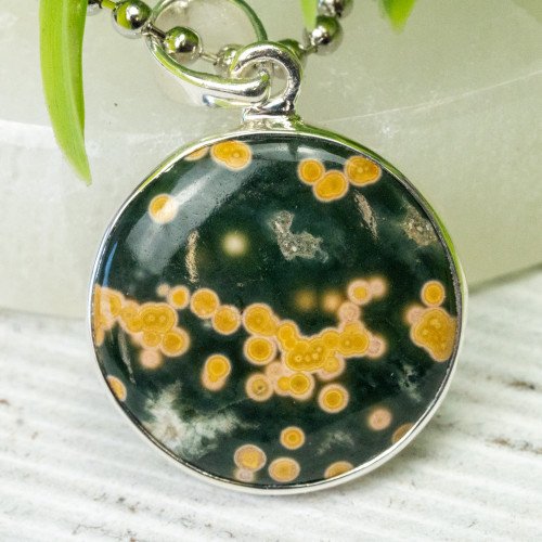 Ocean Jasper Pendant #1