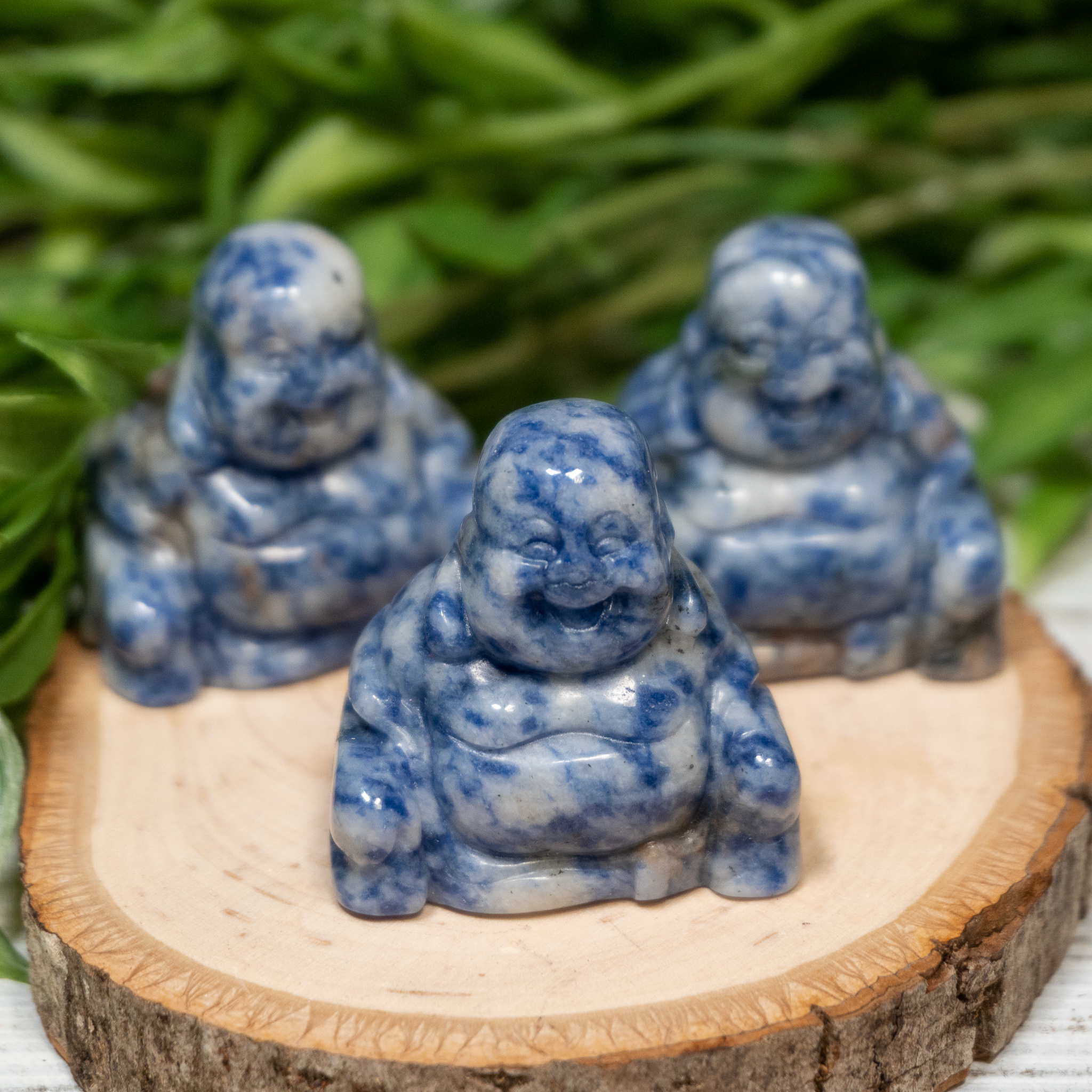 Sodalite Buddha