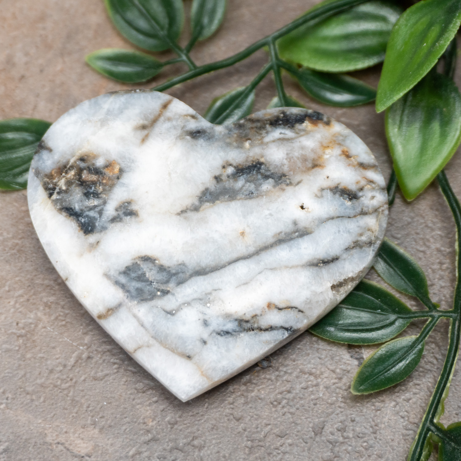 Indonesian Agate Heart #2