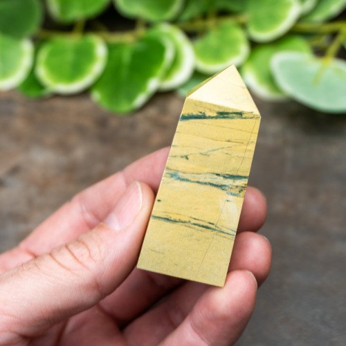 Epidote in Serpentine Tower #4