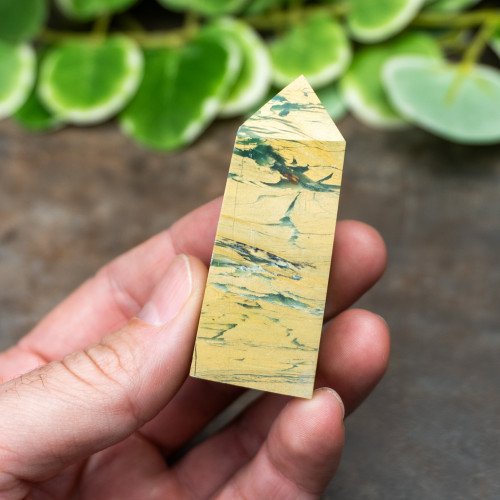 Epidote in Serpentine Tower #4