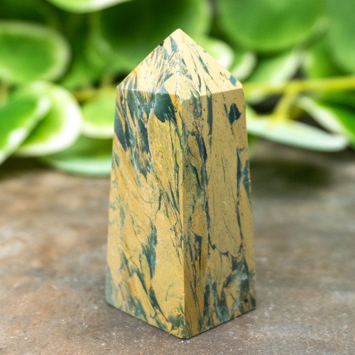 Epidote in Serpentine Tower #3