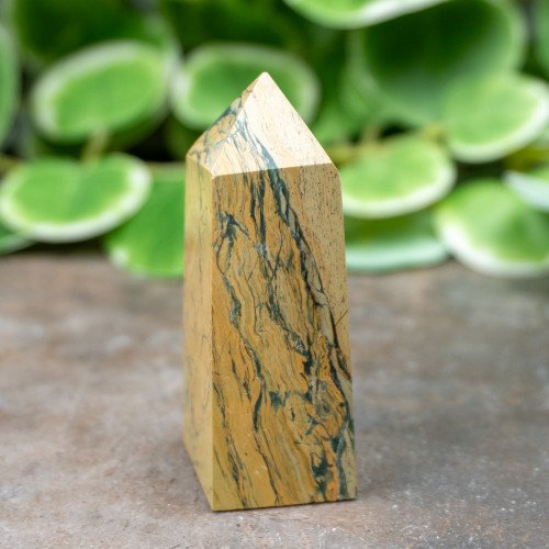 Epidote in Serpentine Tower #1
