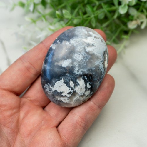 Blue Pacific Agate Palmstone #3