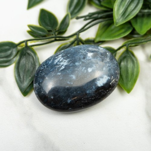 Blue Pacific Agate Palmstone #14