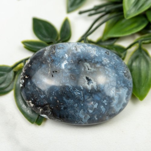 Blue Pacific Agate Palmstone #13