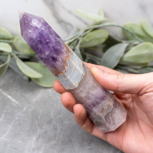 Crazy Lace Amethyst Tower #5