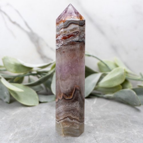Crazy Lace Amethyst Tower #2