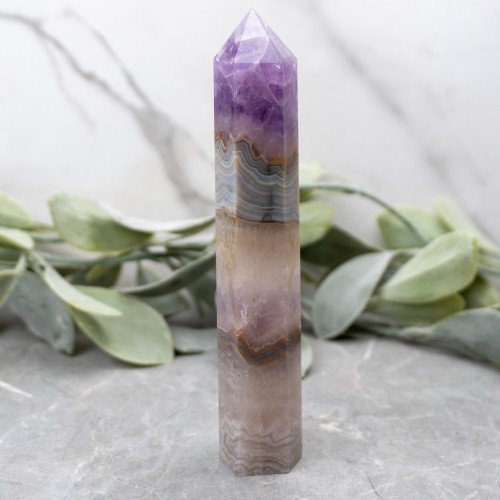 Crazy Lace Amethyst Tower #1