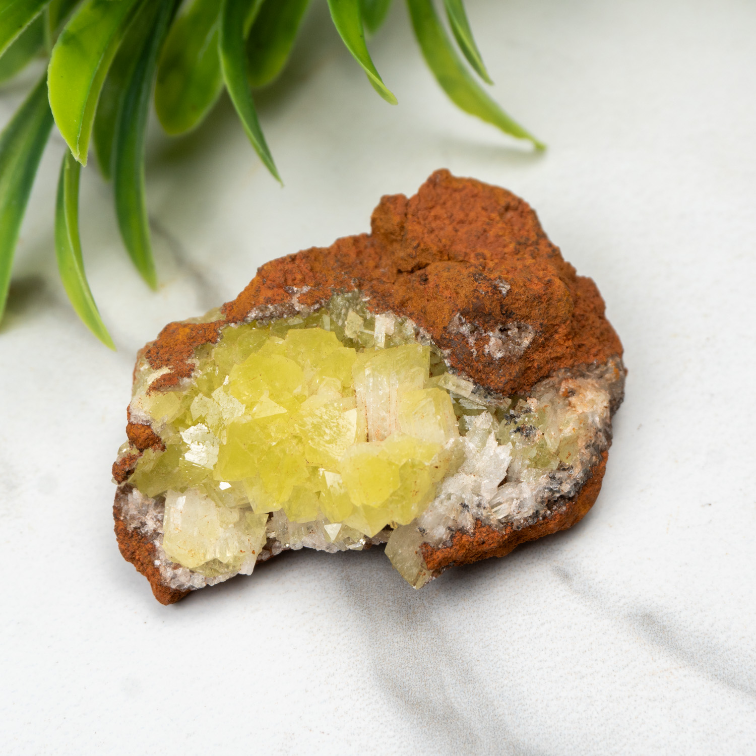 Adamite on Limonite #1