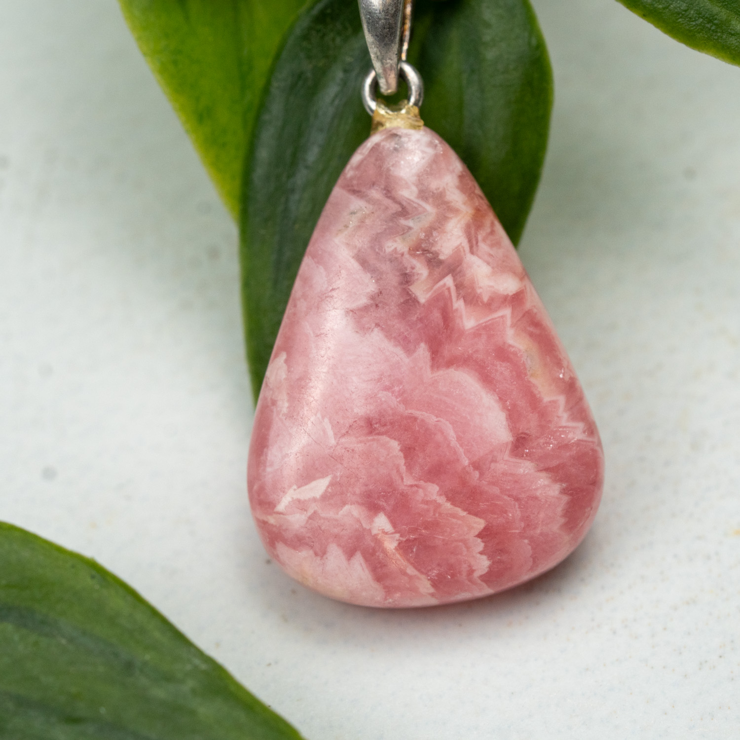 Rhodochrosite Necklace #4