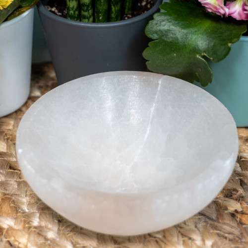 3 Inch Selenite Bowl The Crystal Council