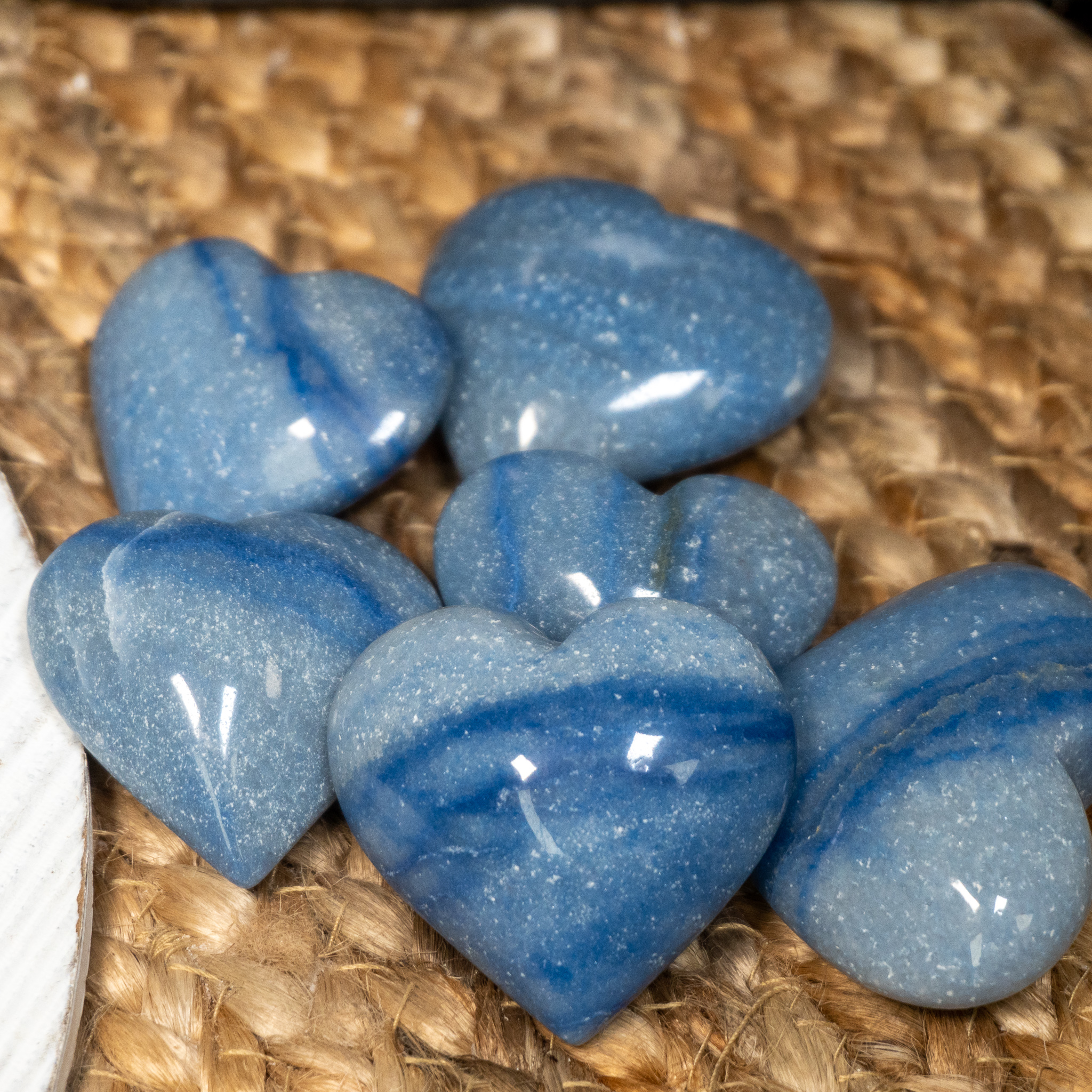 Blue Aventurine Heart