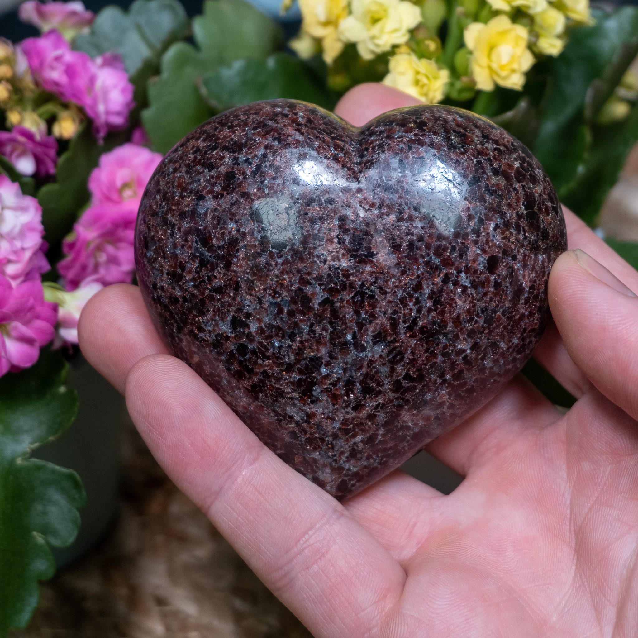 Large Grenatite Heart