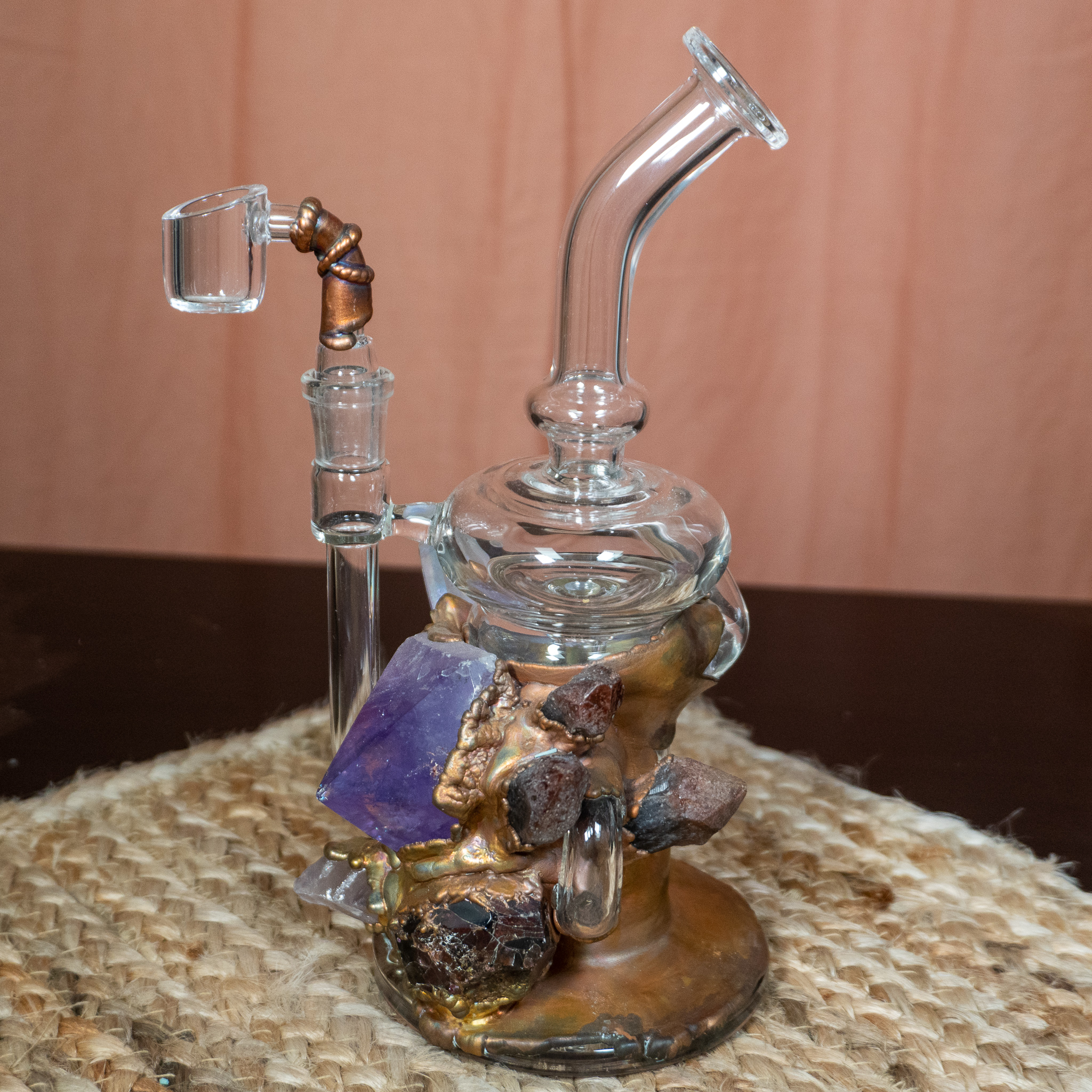 Dab outlet smoker rig