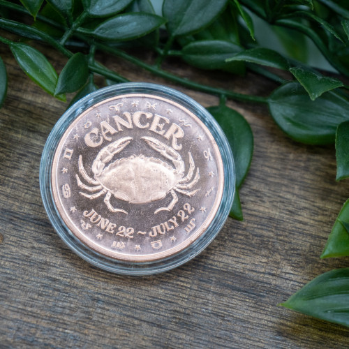 Cancer 1oz Copper Coin