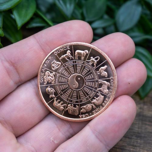 Cancer 1oz Copper Coin