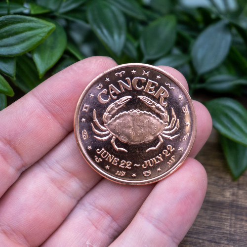 Cancer Lot of 20-1 oz Copper Round 