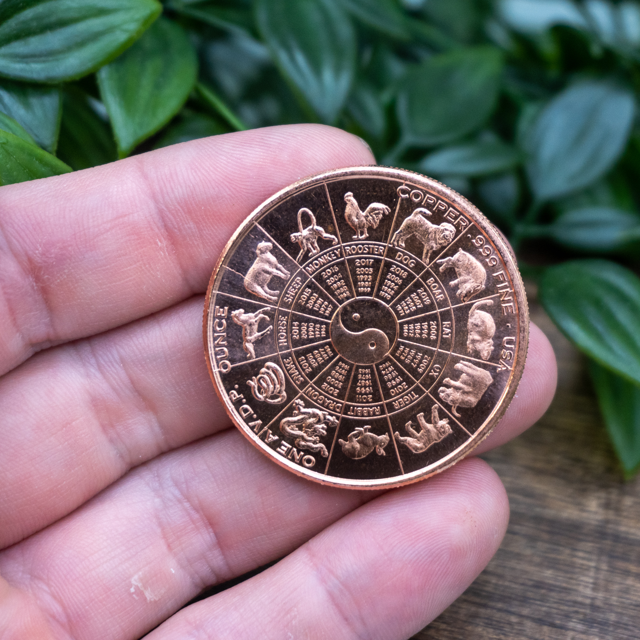 Gemini Details about   Lot of 20-1 oz Copper Round 