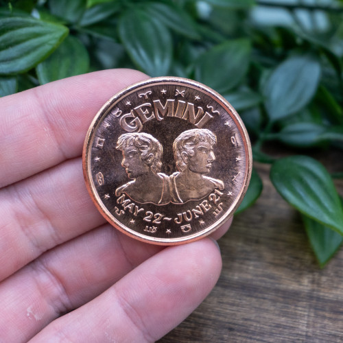 Gemini 1oz Copper Coin