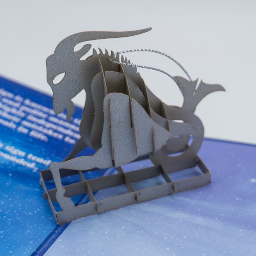 Capricorn Popup Card
