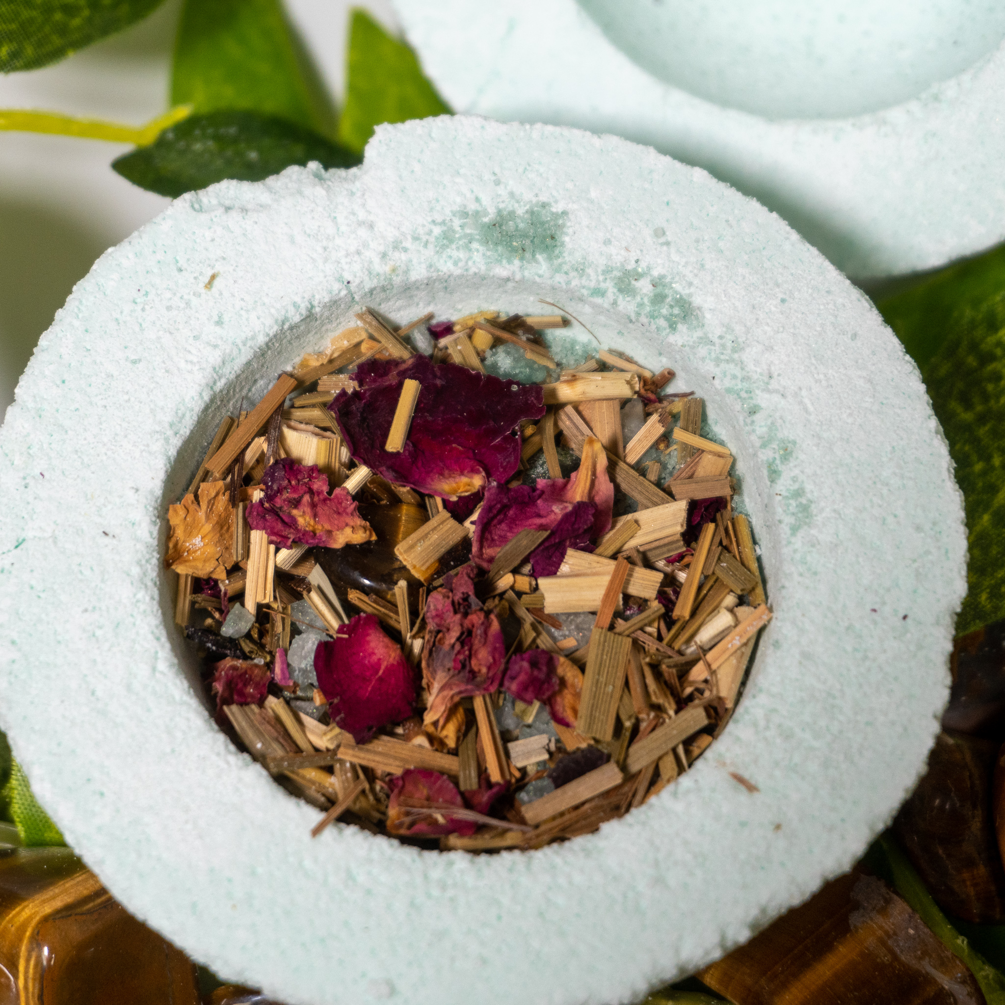 Tiger Eye Bath Bomb The Crystal Council