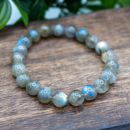 High Flash Labradorite 10mm Bracelet