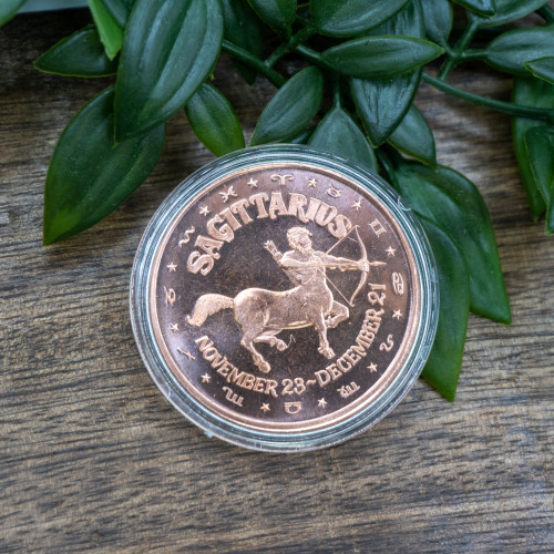 Sagittarius 1oz Copper Coin